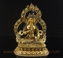Framed Vajrasattva Copper Statue