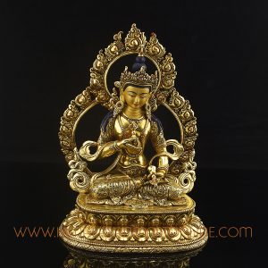 Framed Vajrasattva Copper Statue