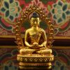 Framed Opame Buddha Statue