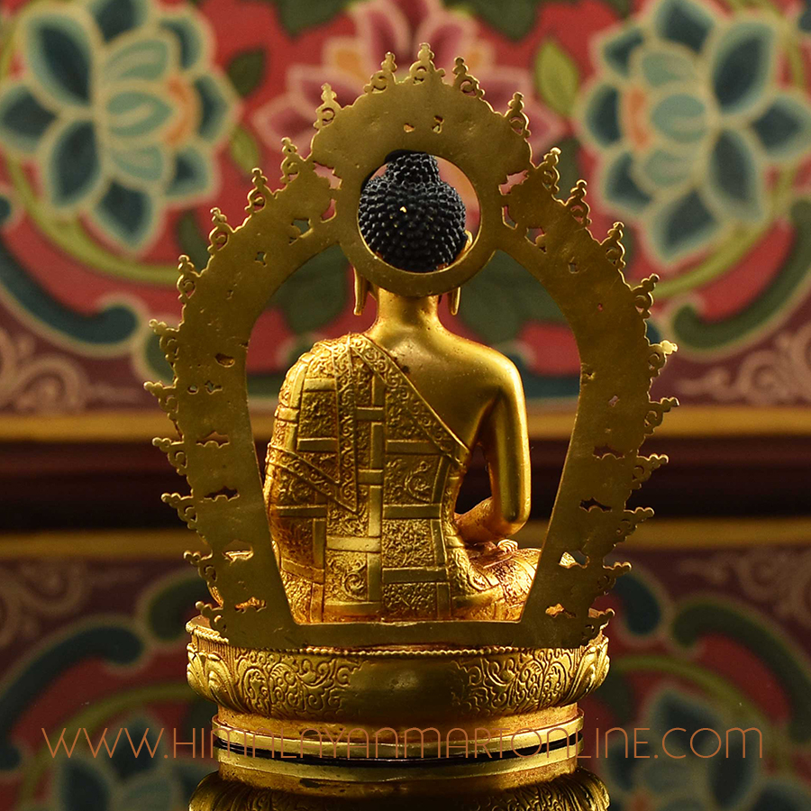 Framed Opame Buddha Statue