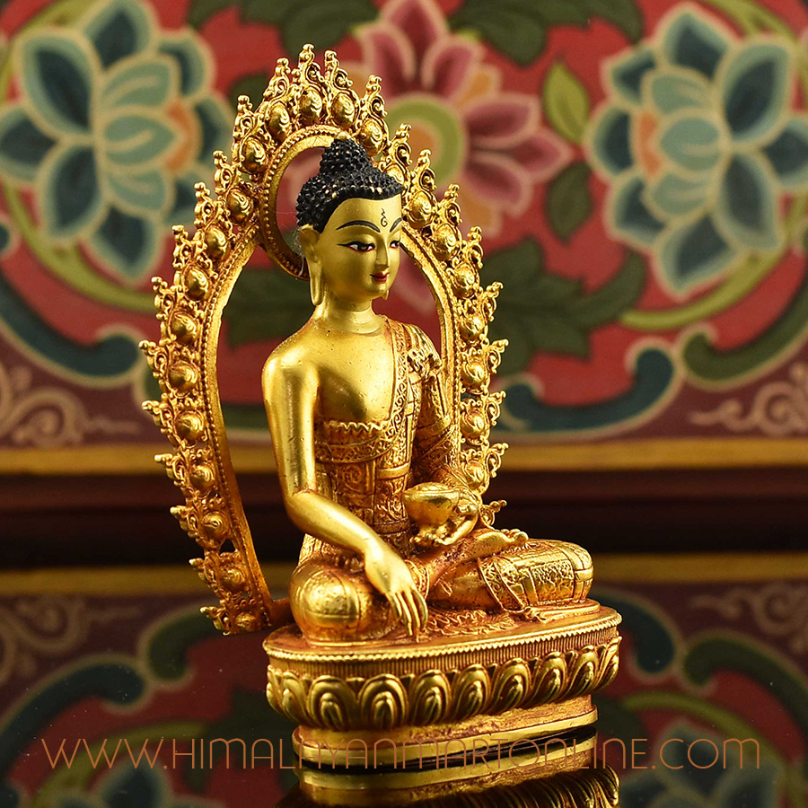 Framed Tomba Buddha Statue