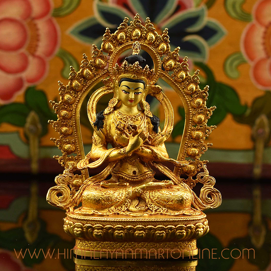 Framed Dorje Chang Statue