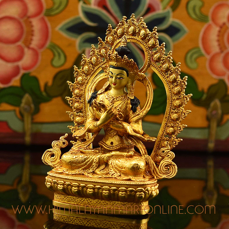 Framed Dorje Chang Statue