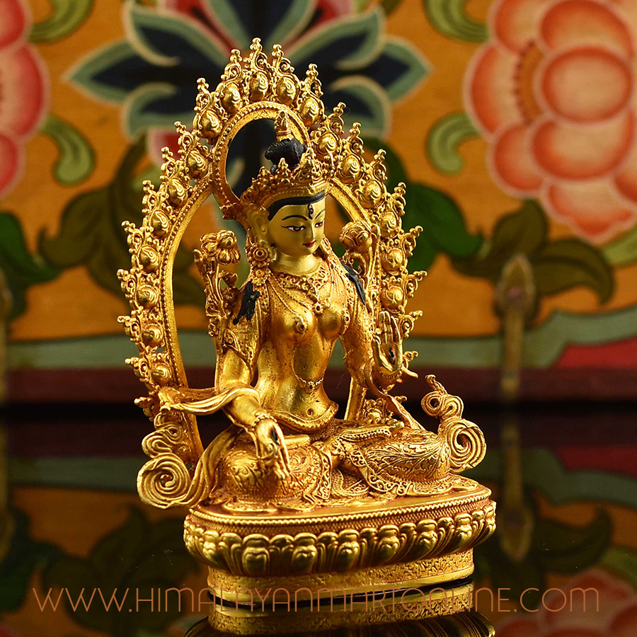 Framed Dholkar Statue