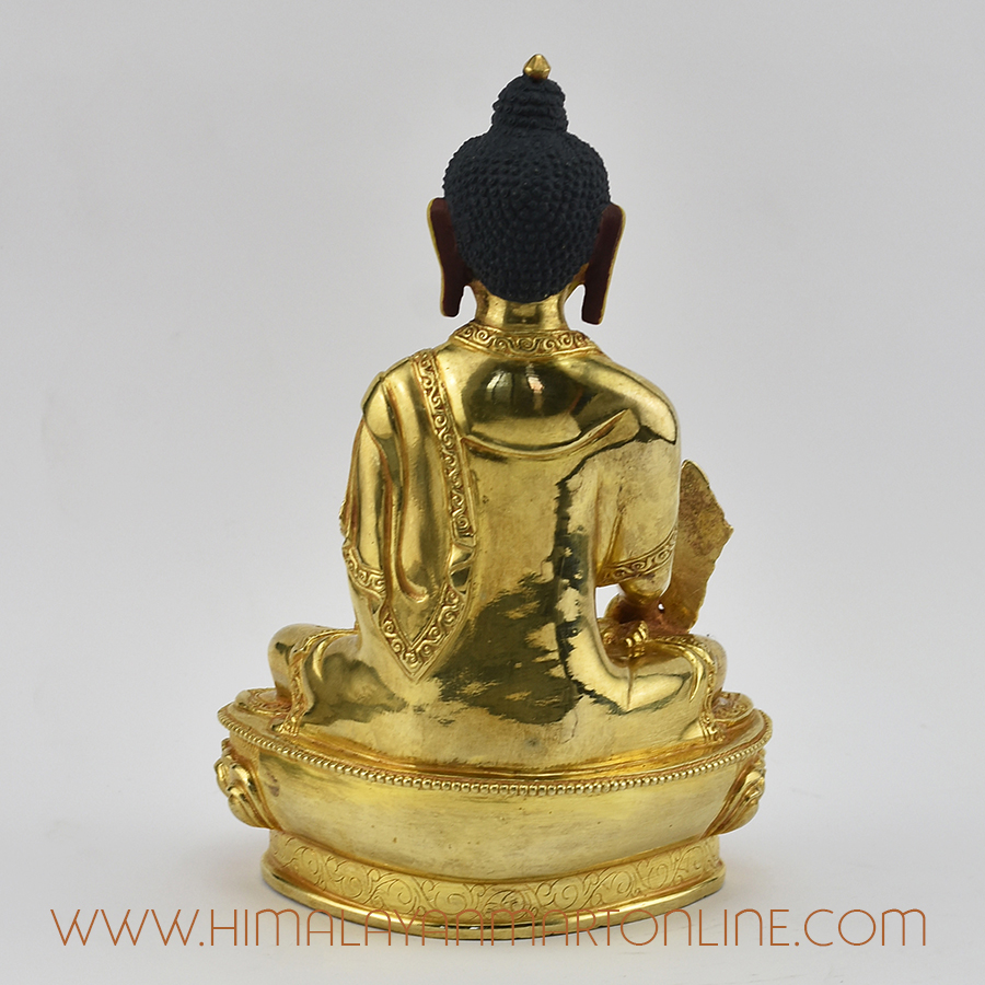 Medicine Buddha Copper Statue