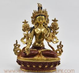 Dholkar Tara Copper Statue