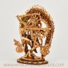 Left side view of Kurukulla Dakini copper statue handcrafted in Nepal