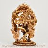 Right side view of Kurukulla Dakini copper statue handcrafted in Nepal