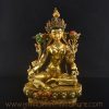 Gold Gilded Tara Statue