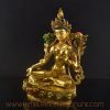 Gold Gilded Tara Statue