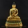 Gold Gilded Buddha Statue – Shakyamuni