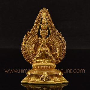 Seated Avalokiteshvara Chenrezig Statue