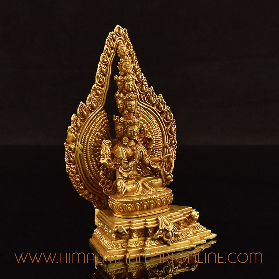 Seated Avalokiteshvara Chenrezig Statue