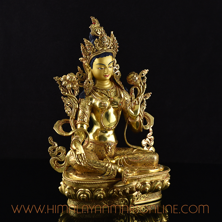 Green Tara Bodhisattva Statue
