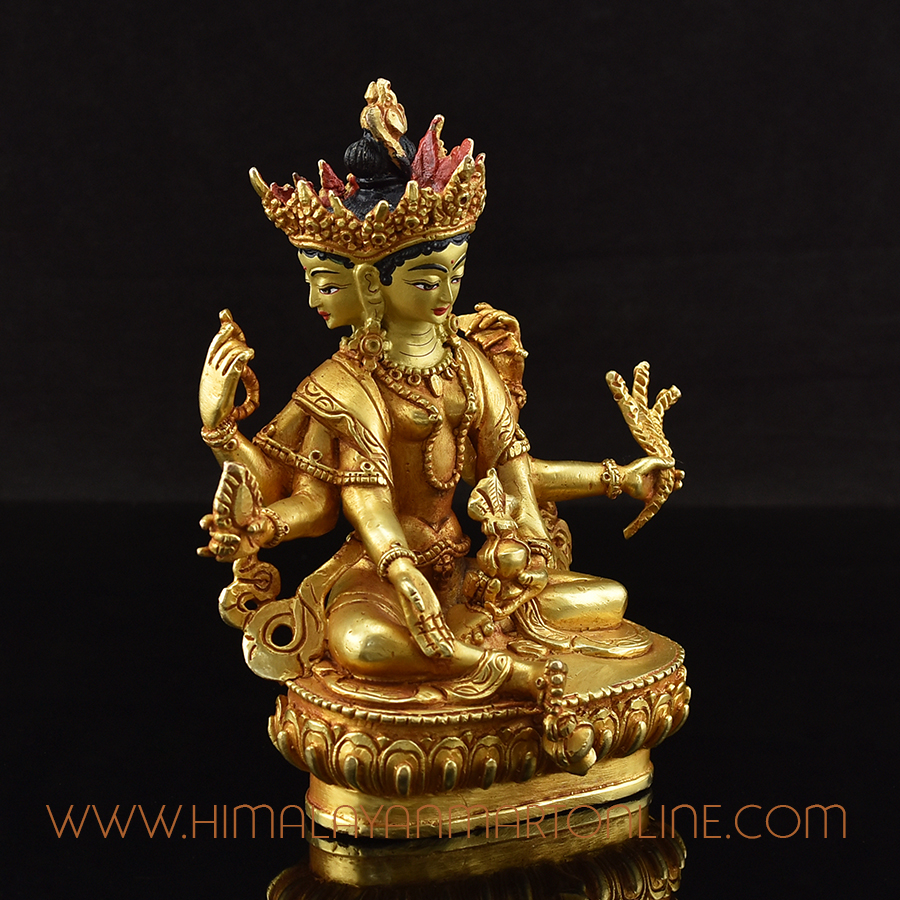 Vasundhara Bodhisattva Statue