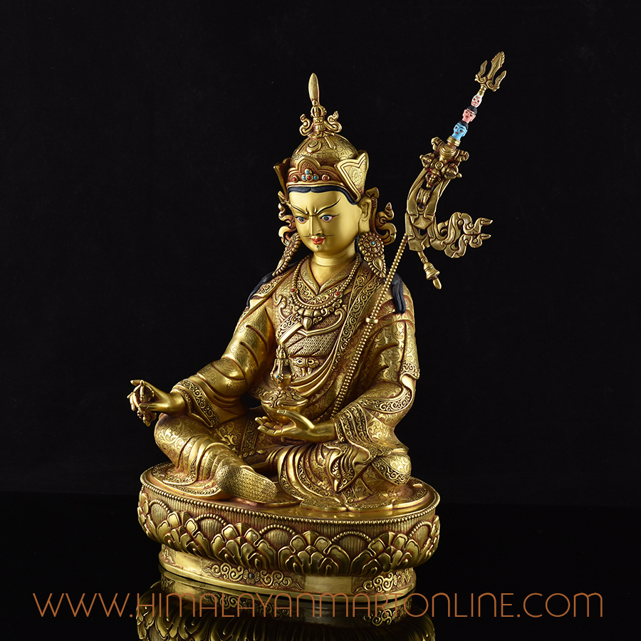 Tibetan Guru Rinpoche Statue