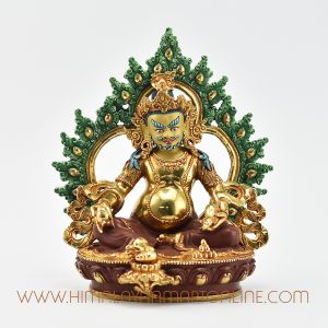 Buddhist Yellow Jambhala Statue