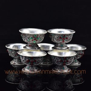Tibetan Offering Bowls Set