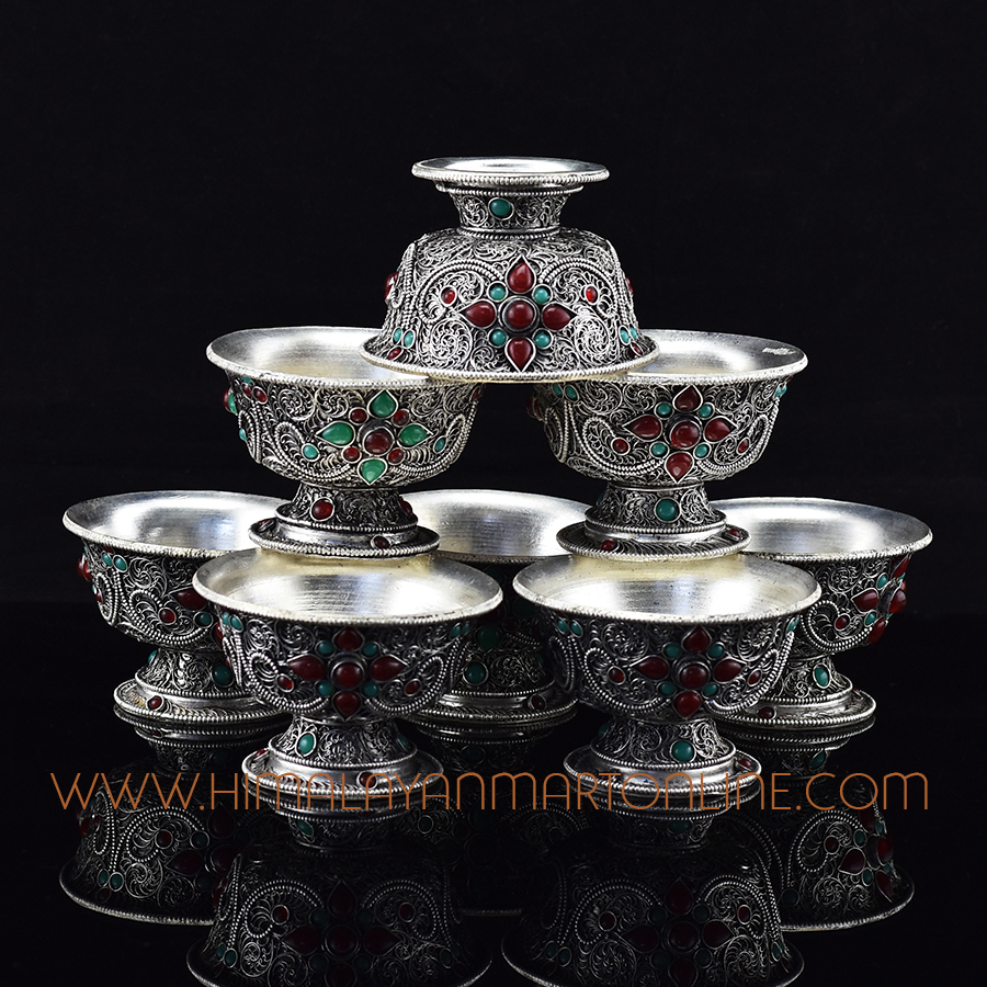 Buddhist Offering Bowls Tings