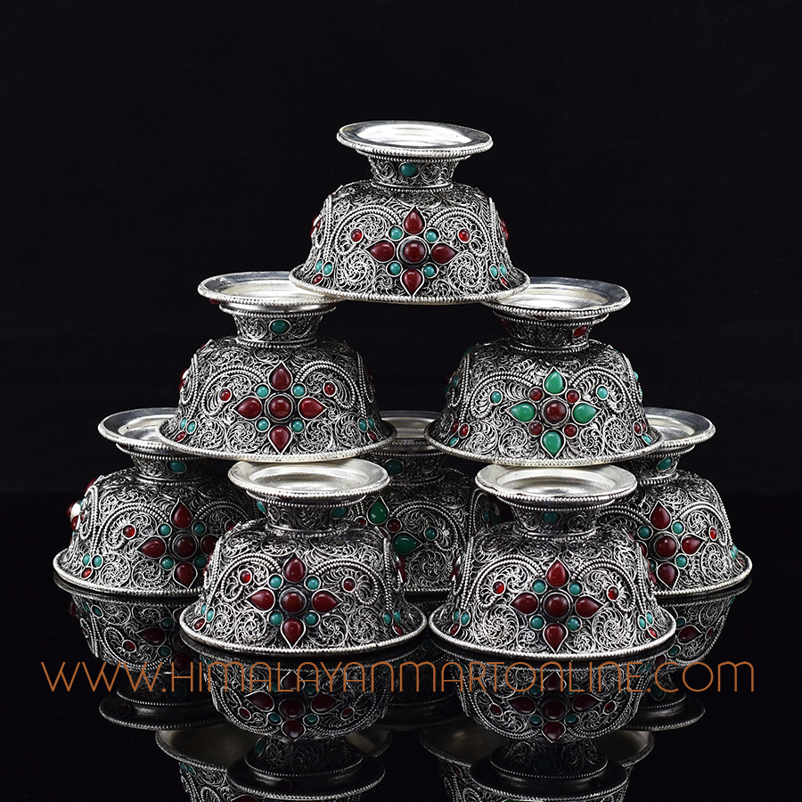 Buddhist Offering Bowls Tings