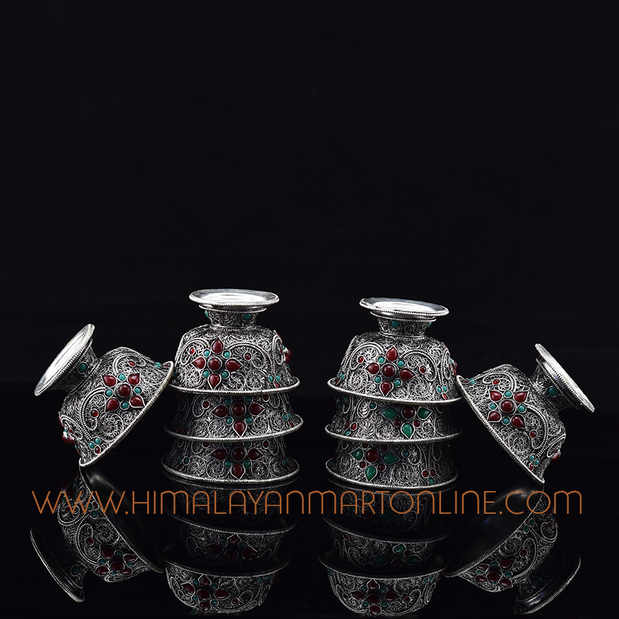 Buddhist Offering Bowls Tings