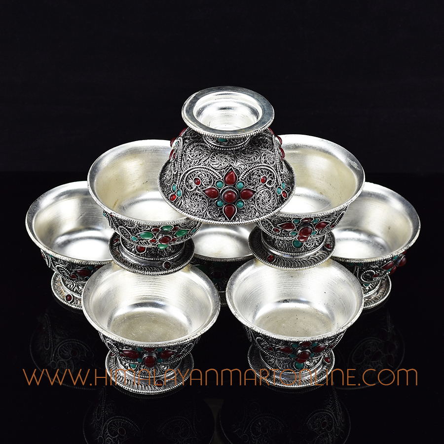 Buddhist Offering Bowls Tings