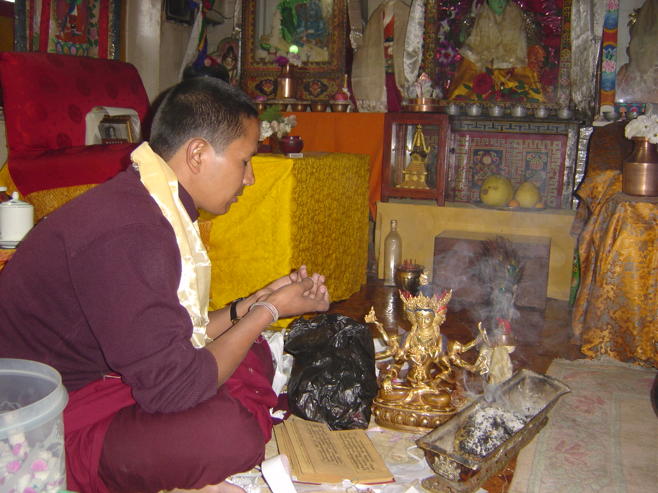 Blessing of Namgyalma Buddha Statue.