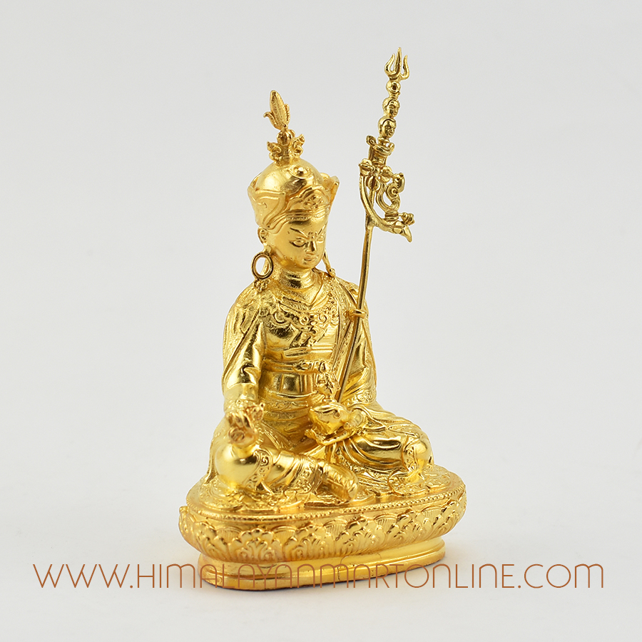 Buddhist Guru Rinpoche Statue: Padmasambhava Precious Master