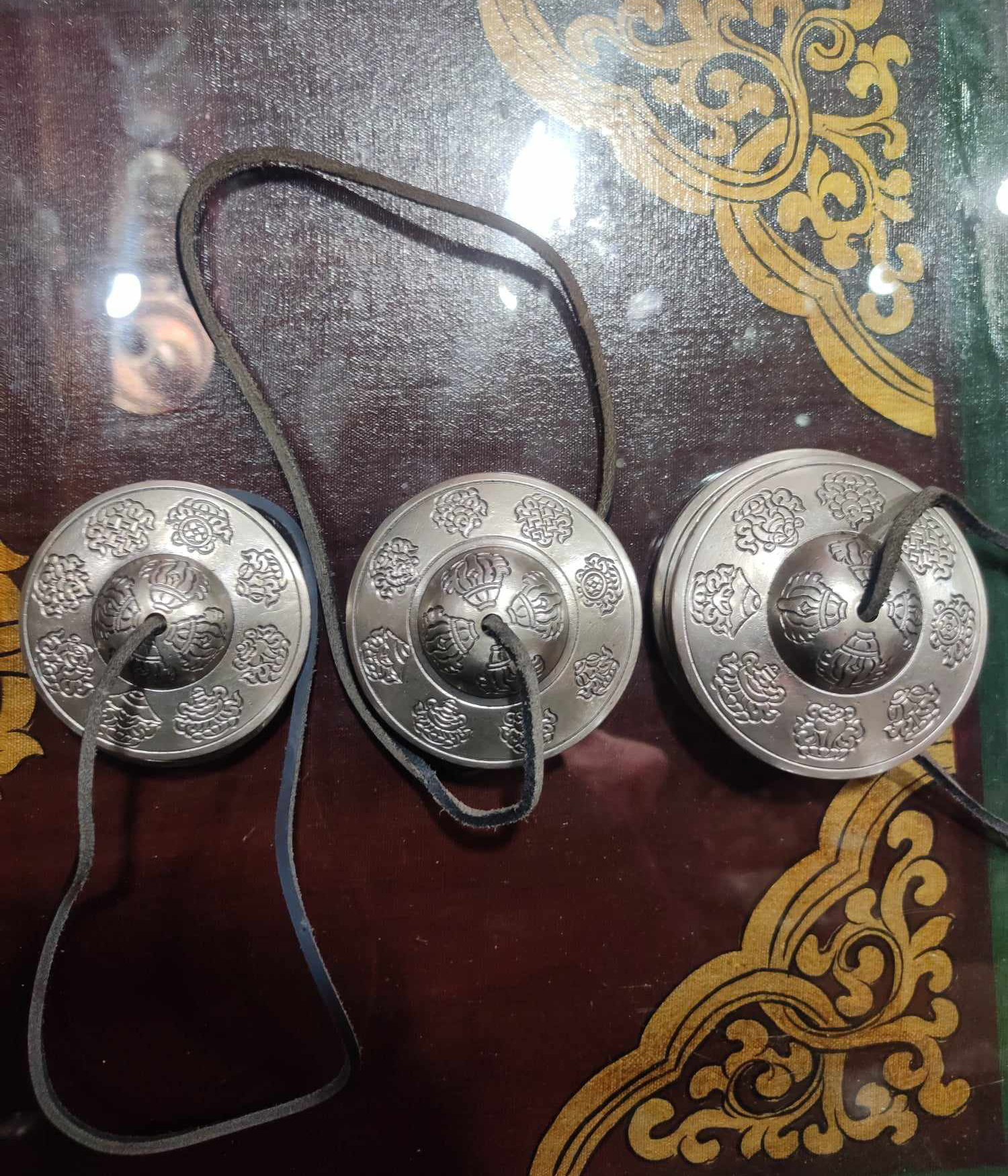 Tingsha Bell for Purification and Negative Energy Clearing Hand Made Tibetan  Bells From Nepal Cymbals 