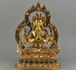 Amitabha / Shakyamuni / Chenrezig / Aparmita / Vajrasattva / Green Tara / Chenrezig & Manjushri Statues