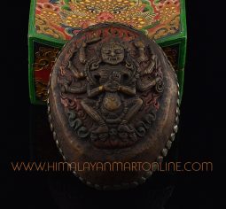 Ma Kali Carved Resin Kapala