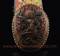 Simha Mukha Jogini Dakini Carved Resin Kapala