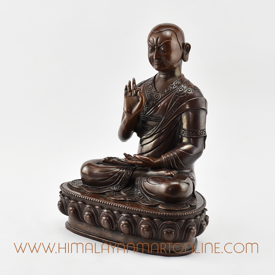 Tsongkhapa & Spiritual Sons Statues
