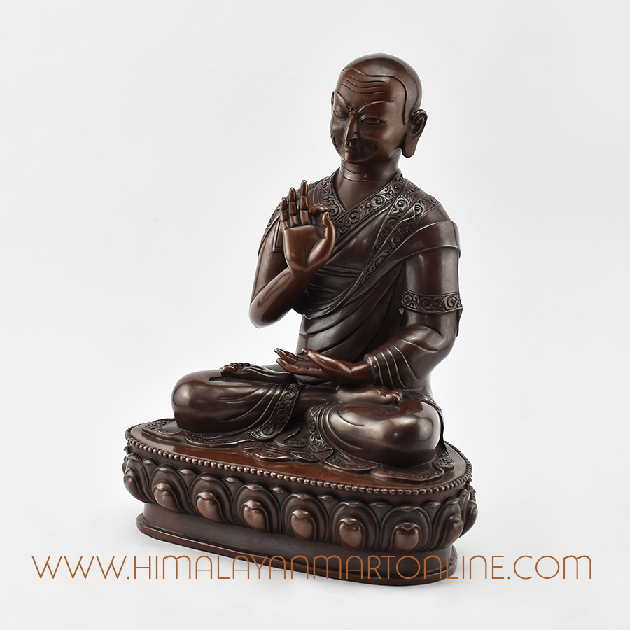 Tsongkhapa & Spiritual Sons Statues