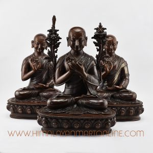 Tsongkhapa & Spiritual Sons Statues