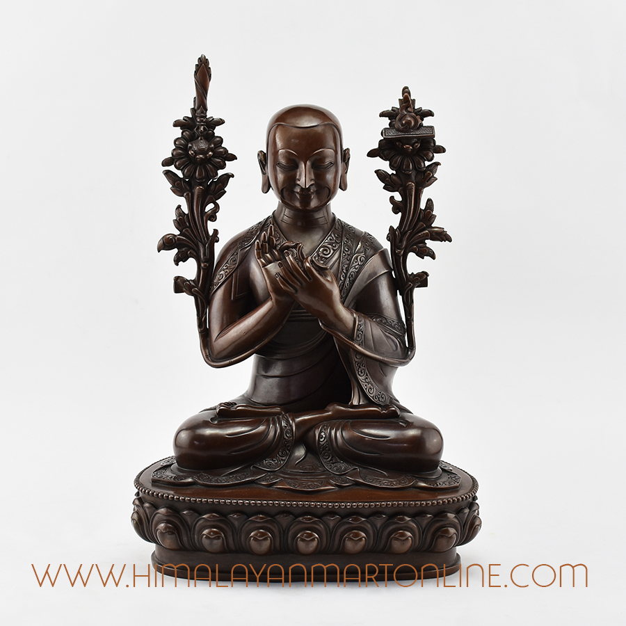 Tsongkhapa & Spiritual Sons Statues
