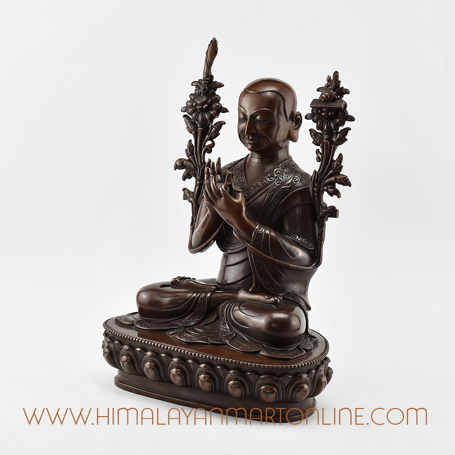Tsongkhapa & Spiritual Sons Statues