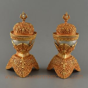 Copper Ritual Kapala Set