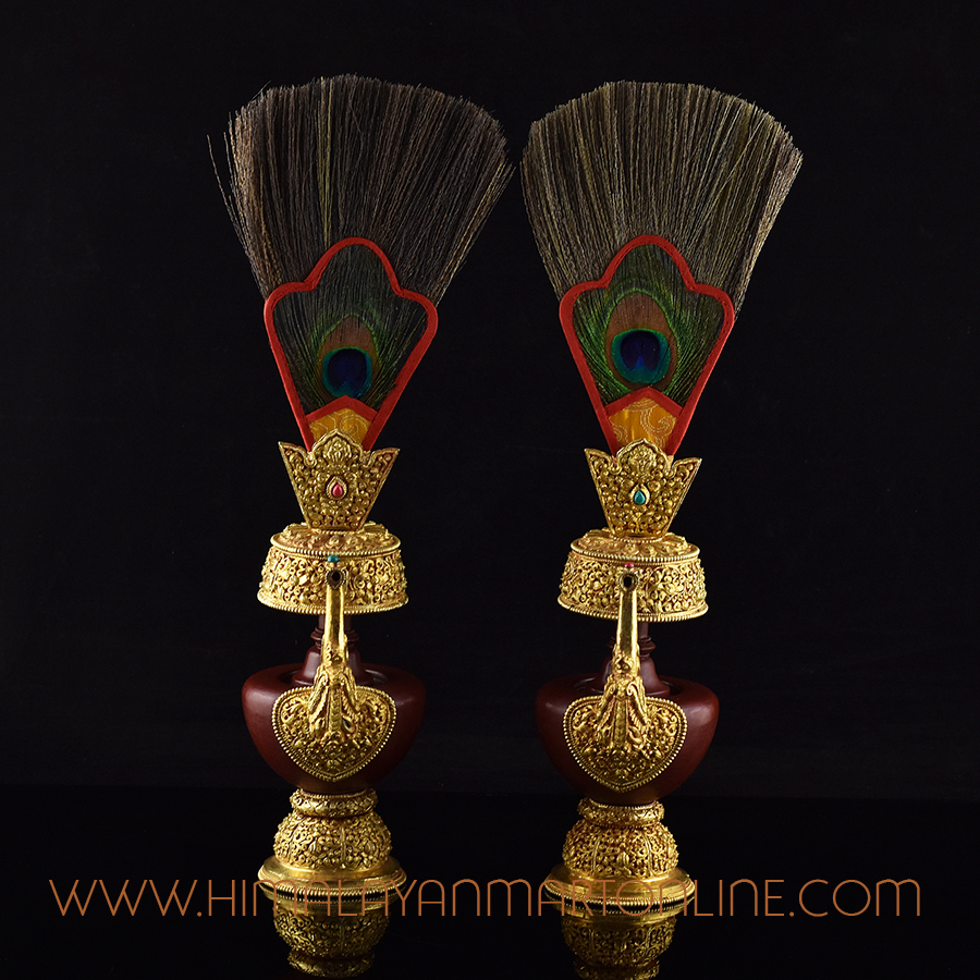 Ritual Vase Bhumba Set: Symbol of Spiritual Auspiciousness Purity