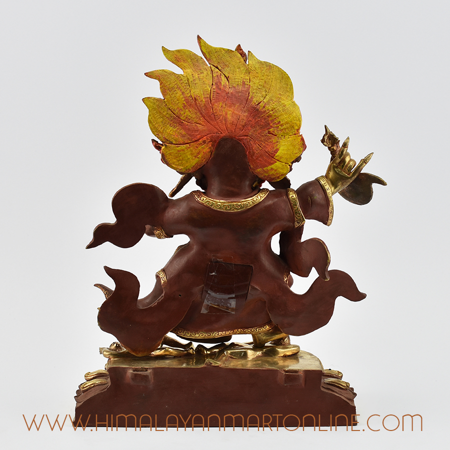 Bernagchen Mahakala Copper Statue