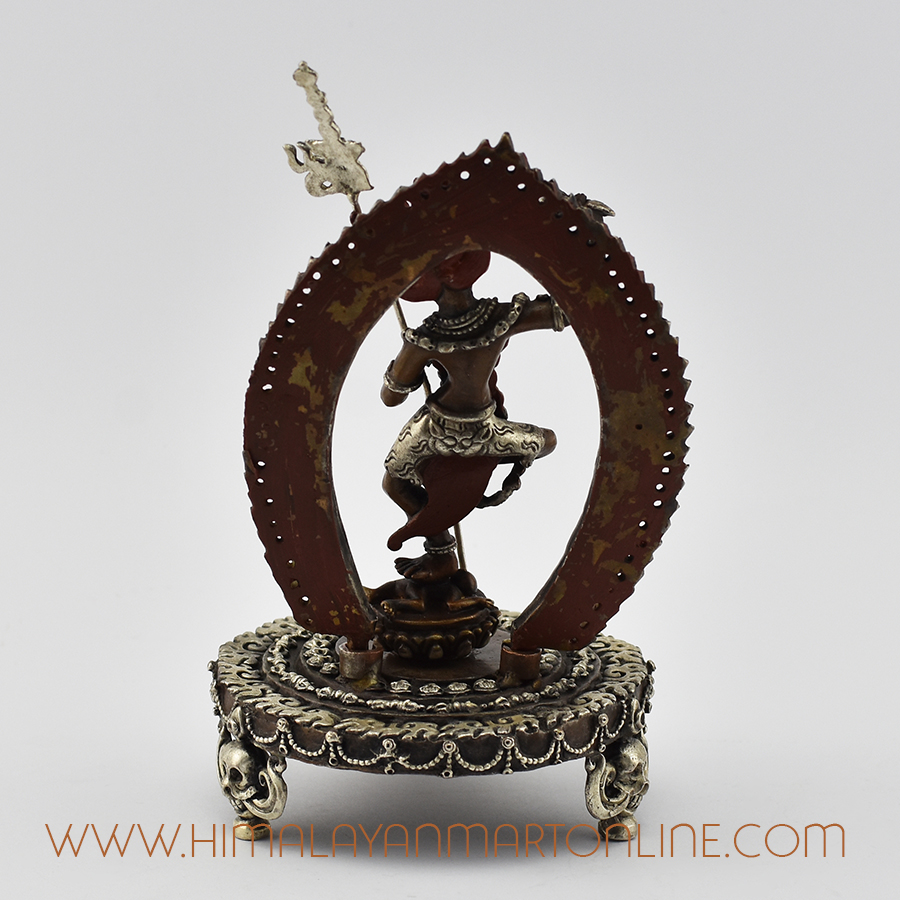 Simha Yogini on Mandala Statue