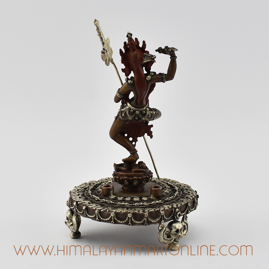 Vajrayogini Dakini on Mandala Statue