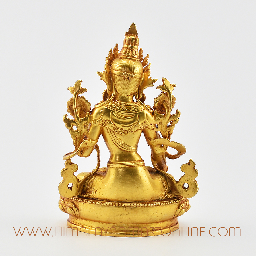 Tibetan Dholkar Statue
