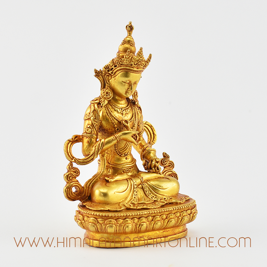 Tibetan Vajrasattva Copper Statue