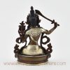 Silver Plated Manjushri Statue