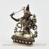 Silver Plated Manjushri Statue