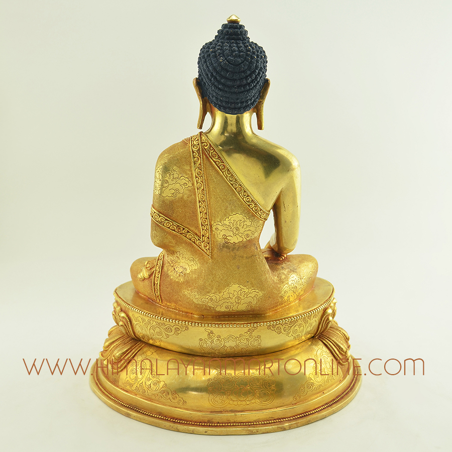 Shakyamuni Buddha Statue Copper