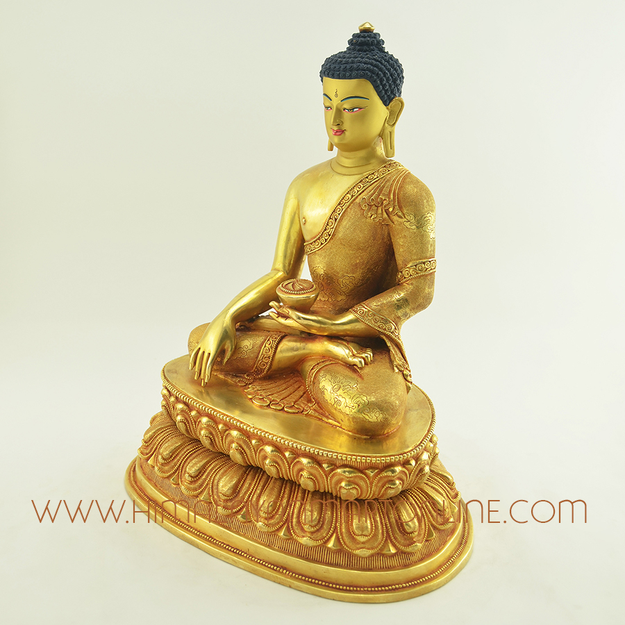 Shakyamuni Buddha Statue Copper