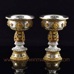 Butter Lamps Set Offering