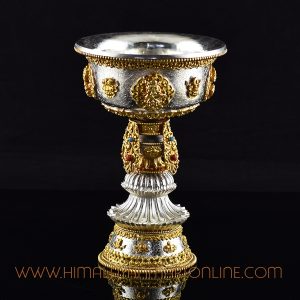 Tibetan Butter Lamp offering
